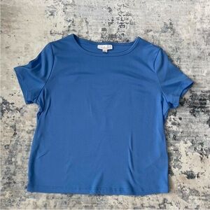Colsie Blue Cropped Tee